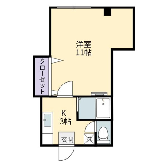 【間取り】 | コーポいな田