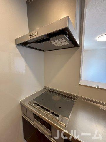 柏崎市松波３丁目のアパートのキッチン