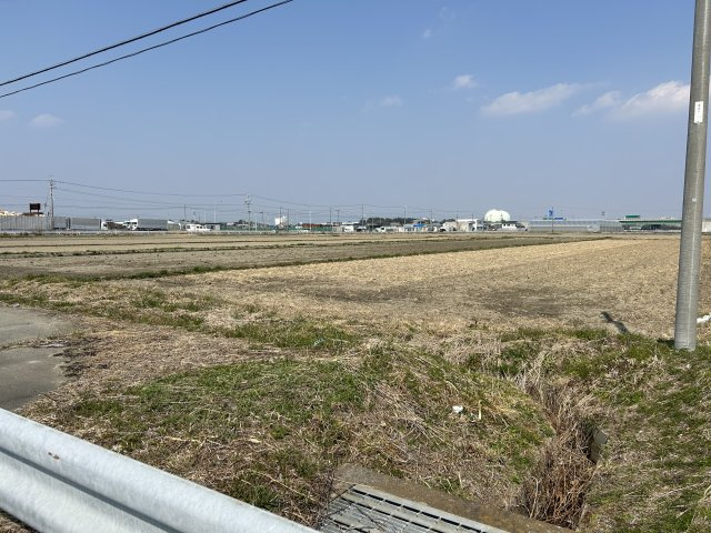 神野新田ケノ割ツノ割売地（農地）　3区画の外観