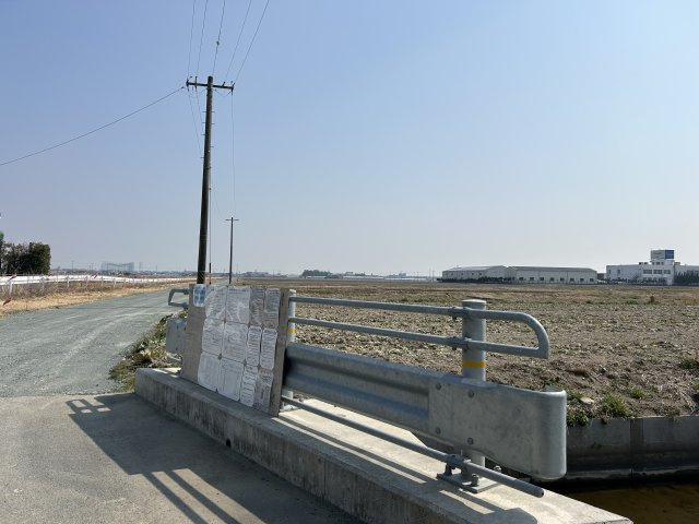 神野新田ケノ割ツノ割売地（農地）　3区画の周辺