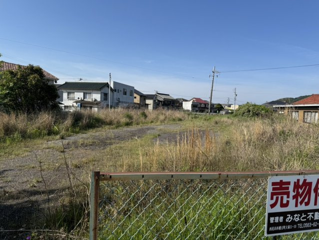 西幡豆町山副売地の外観