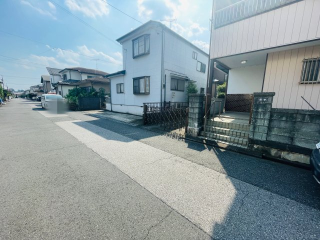 【前面道路含む現地写真】 | 比企郡嵐山町志賀　中古戸建