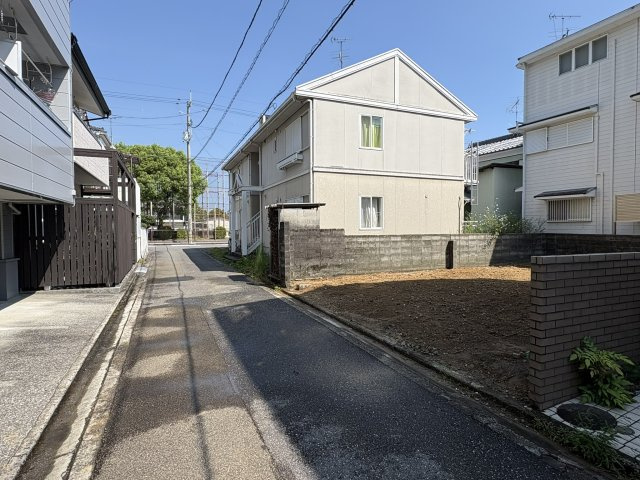 【外観】 | 売地　高知市相模町　＠47.86 | 西側より撮影