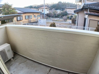 【バルコニー】 | シャルマン　ベーア | 外からの目が気にならないバルコニーで洗濯物が干せます