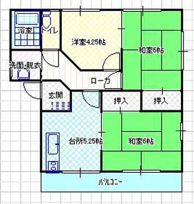 プラグレス光井A棟の間取り