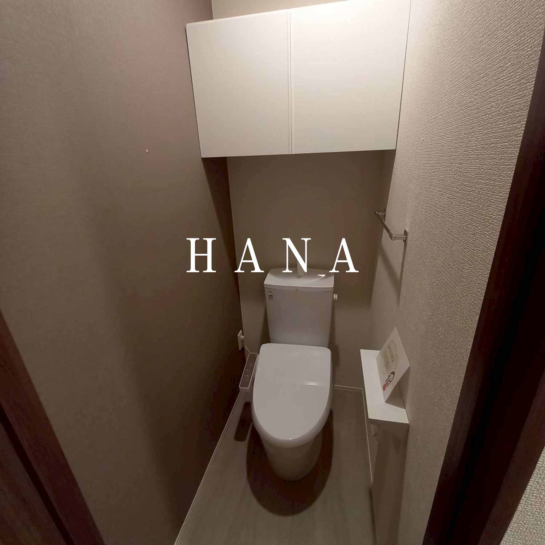 仮）D-ROOM相之川3丁目PJ新築工事のトイレ