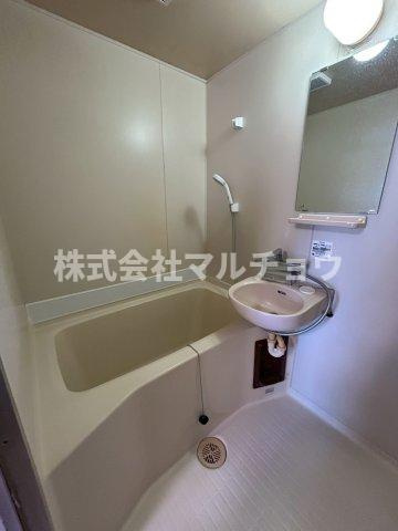マウンティングッズの浴室|日々の疲れを癒すお風呂付です