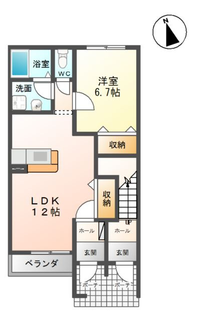 エリー・ココの間取り