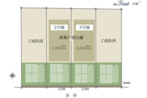【名古屋市瑞穂区石川町3丁目8-10新築戸建2号棟】✨️仲介手数料無料✨️汐路小学校・汐路中学校の画像