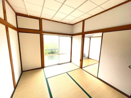 明るい和室です