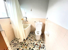 コンパクトで使いやすいお風呂です