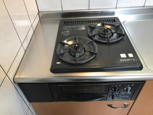 【キッチン】 | 津田くにみ谷’08 | 二口コンロ