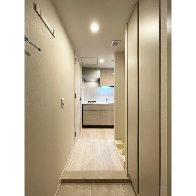 ブラウ戸越銀座テラスの玄関