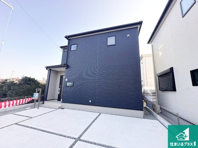 揖保郡太子町矢田部　第4期　新築一戸建ての外観|安心の10年保証！外観を美しく保ち、雨水で汚れを落とします！気になることがありましたら、お気軽にお問い合わせください！