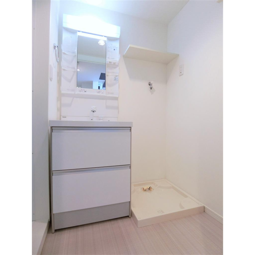 シェンヌ千葉中央の独立洗面台|洗面所