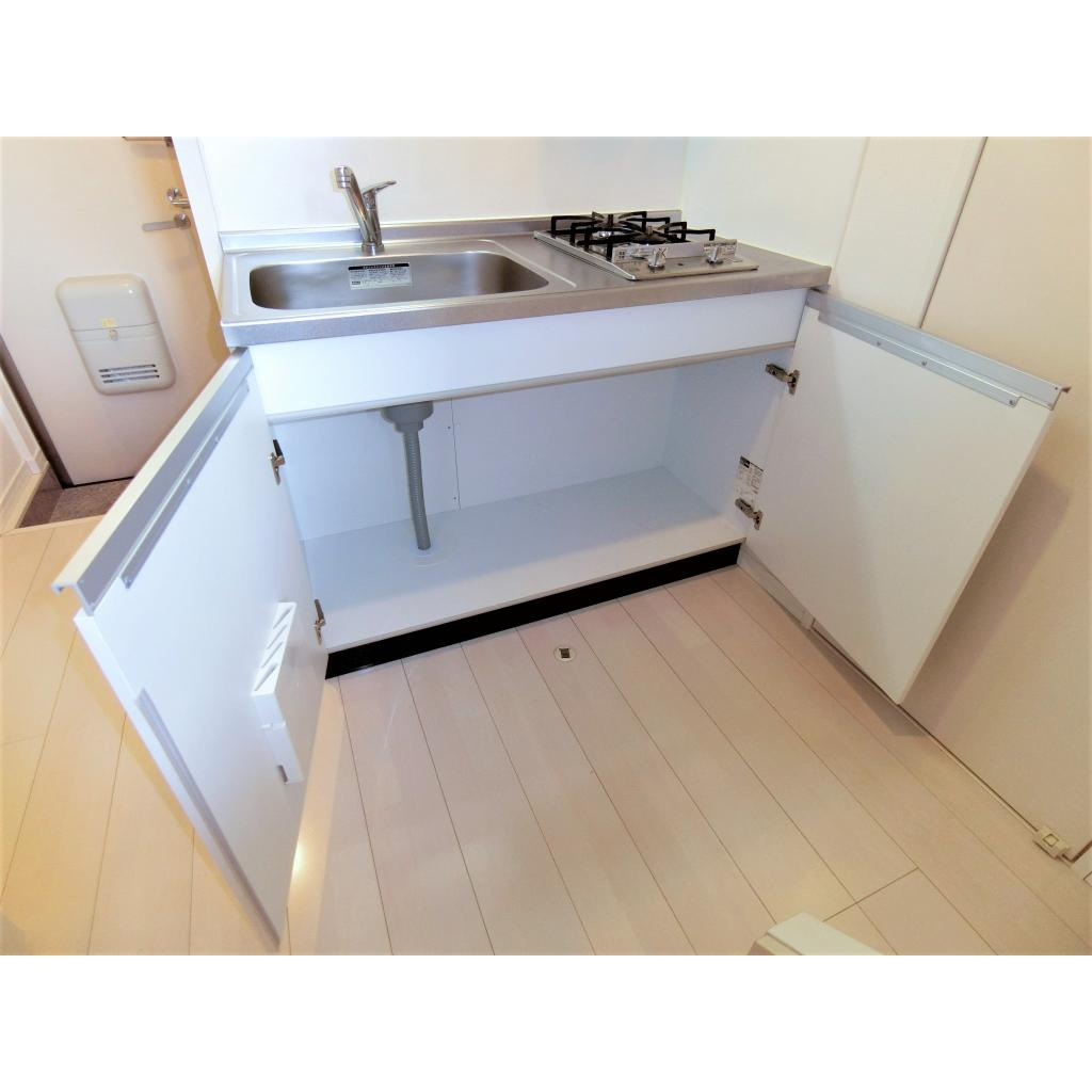 シェンヌ千葉中央の収納|キッチン