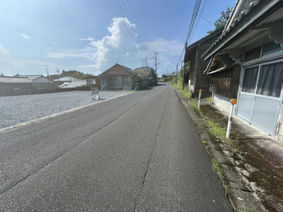 【前面道路含む現地写真】 | 都城市丸谷町　150万円