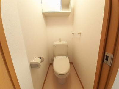 【トイレ】 | メゾンプラシードⅠ | シンプルで使いやすいトイレです