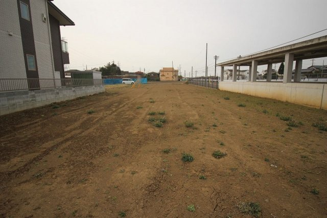 《分譲地》小山市東間々田１丁目　全2区画の外観|2020年2月撮影（区画B）