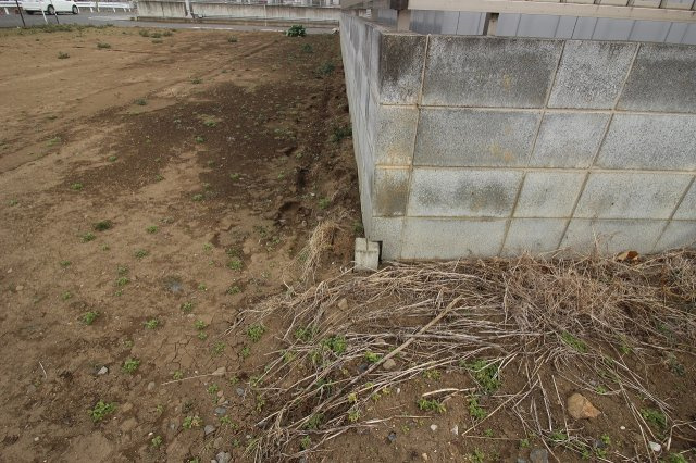 《分譲地》小山市東間々田１丁目　全2区画の外観|2020年2月撮影（区画B）