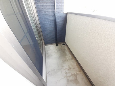 【バルコニー】 | ルシェロ上ヶ原 | 開放的で明るい空間を演出してくれるバルコニーです