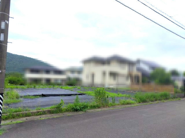 ６５６４５　岐阜市日野北5丁目土地の前面道路含む現地写真