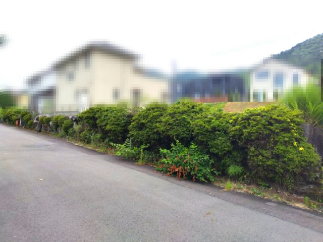 ６５６４５　岐阜市日野北5丁目土地の前面道路含む現地写真