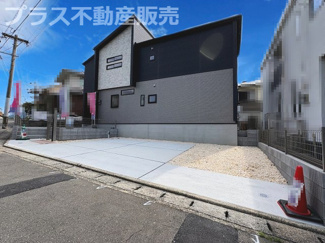 【外観】 | 完成しました。物件内部もご見学頂けます。プラス不動産販売にお任せ下さい。