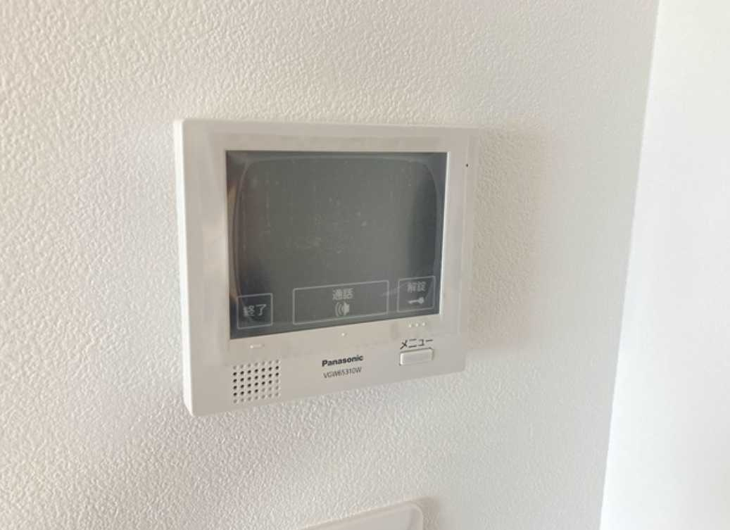 アゼリアガルテン上用賀　パナソニックホームズ施工　オートロック　築浅のセキュリティ|相手の顔が見れて安心☆TVドアホン☆