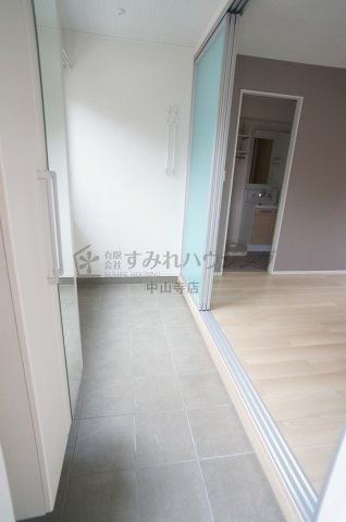 メゾン　グランシャンの玄関