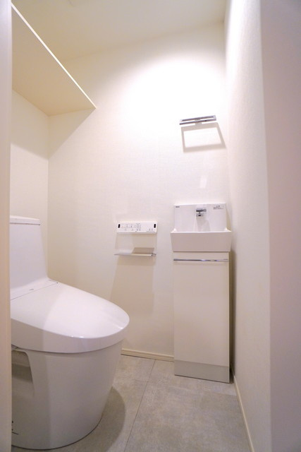 ＡＧＲＡＴＩＯ　ＴＥＲＲＡＣＥ　恵比寿（アグレシオ　テラス　恵比寿）のトイレ|※写真は同タイプ住戸です。