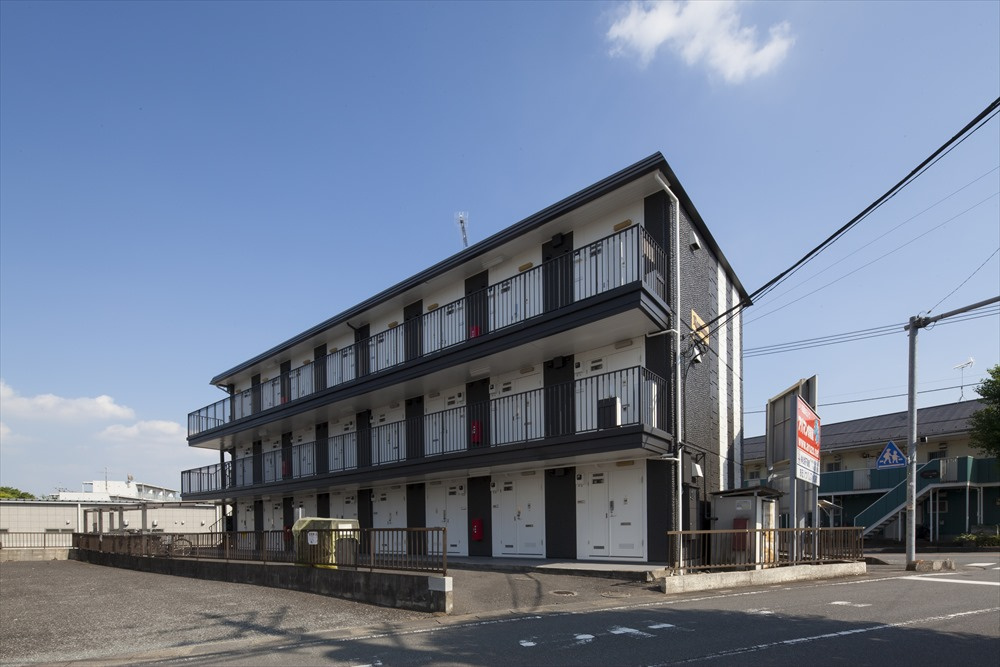 あるゾウパレス小松原町の外観|落ち着いた雰囲気の外観です