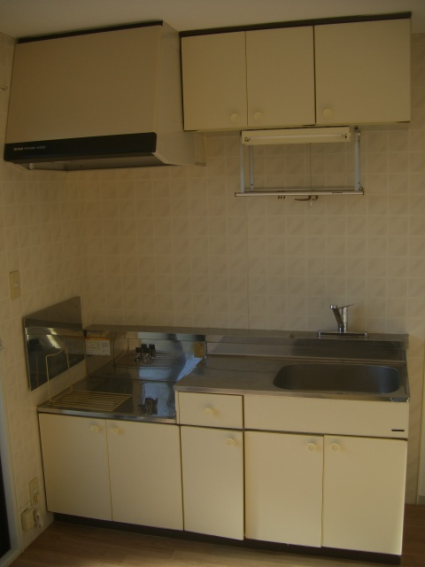 スクエアB棟のキッチン|お料理しやすいキッチンです