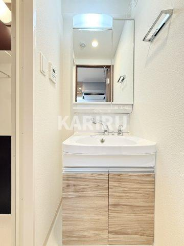 Alivis都島北通の洗面所