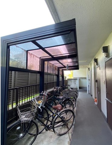 【愛知県】名古屋市中村区　満室稼働中一棟マンションの駐輪場