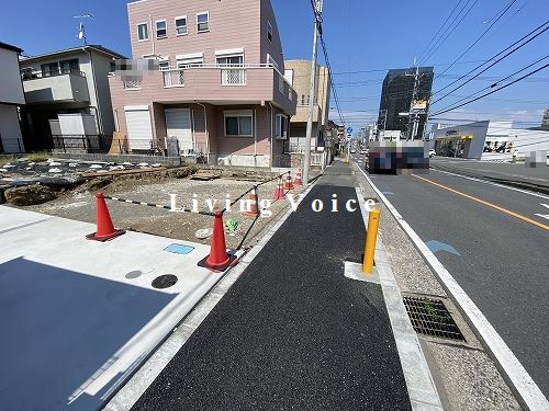 【前面道路含む現地写真】 | 【仲介手数料０円】茅ヶ崎市茅ヶ崎　新築一戸建て | 【仲介手数料０円】茅ヶ崎市茅ヶ崎　新築一戸建て