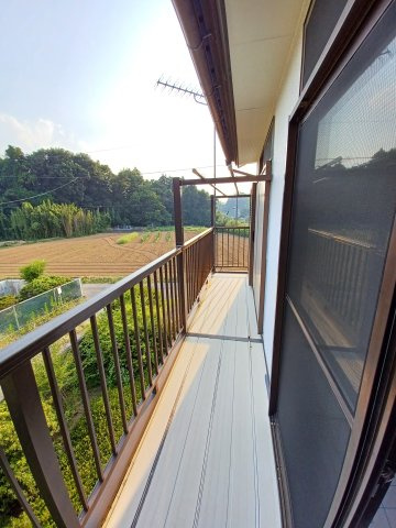 ブルーアイ羽尾のバルコニー