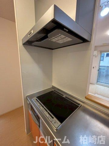 柏崎市豊町のアパートのキッチン