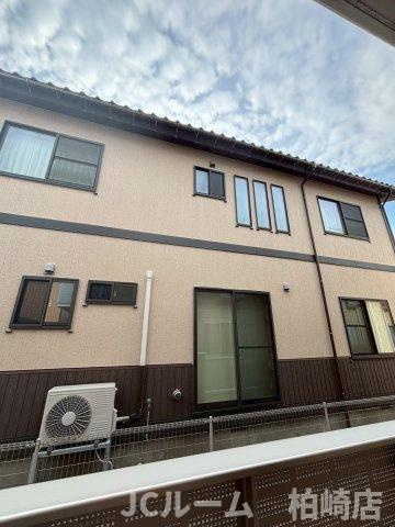 柏崎市豊町のアパートの展望