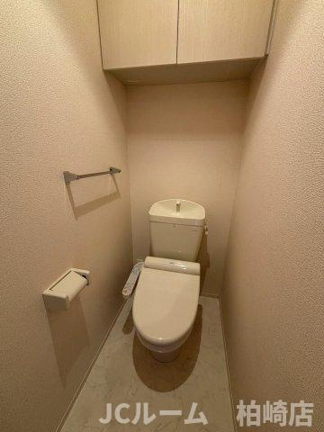 柏崎市豊町のアパートのトイレ