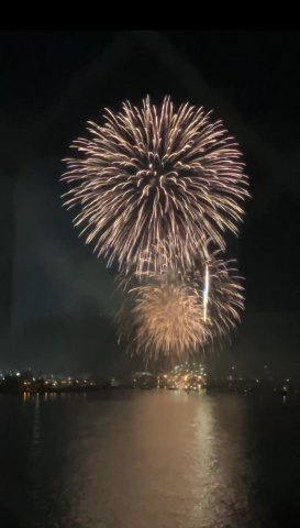 ロイヤルカーサ黒岩の展望|三津浜花火大会もお部屋から眺められます！※掲載写真は撮影当時のものため、保証するものではありません