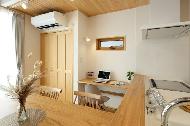 広谷モデルハウスのダイニング