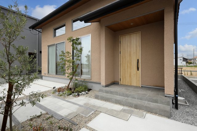 広谷モデルハウスの外観|外構工事済です
