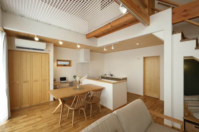 広谷モデルハウスのキッチン