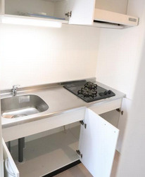 Fujiman北梅田のキッチン