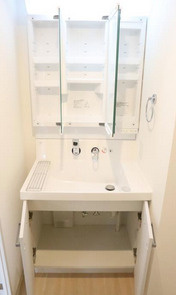 Fujiman北梅田の洗面所