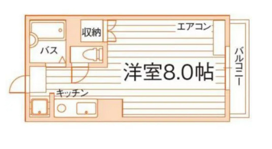 【間取り】 | レジデンスセピアB