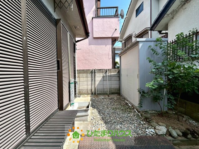 加須市栄　中古一戸建ての庭