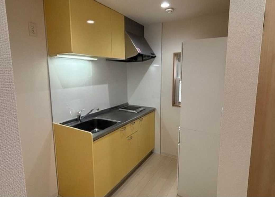 サンライズ瀬田　女性限定　オートロック　独立洗面台のキッチン|料理がはかどるシステムキッチンIH☆