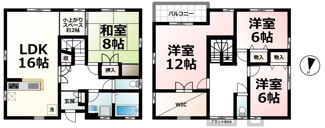 【間取り】 | 松が丘３丁目